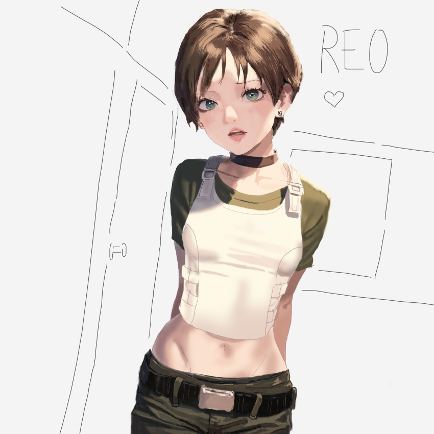 absurdres bad_source dead_by_daylight highres midriff rebecca_chambers resident_evil resident_evil_0