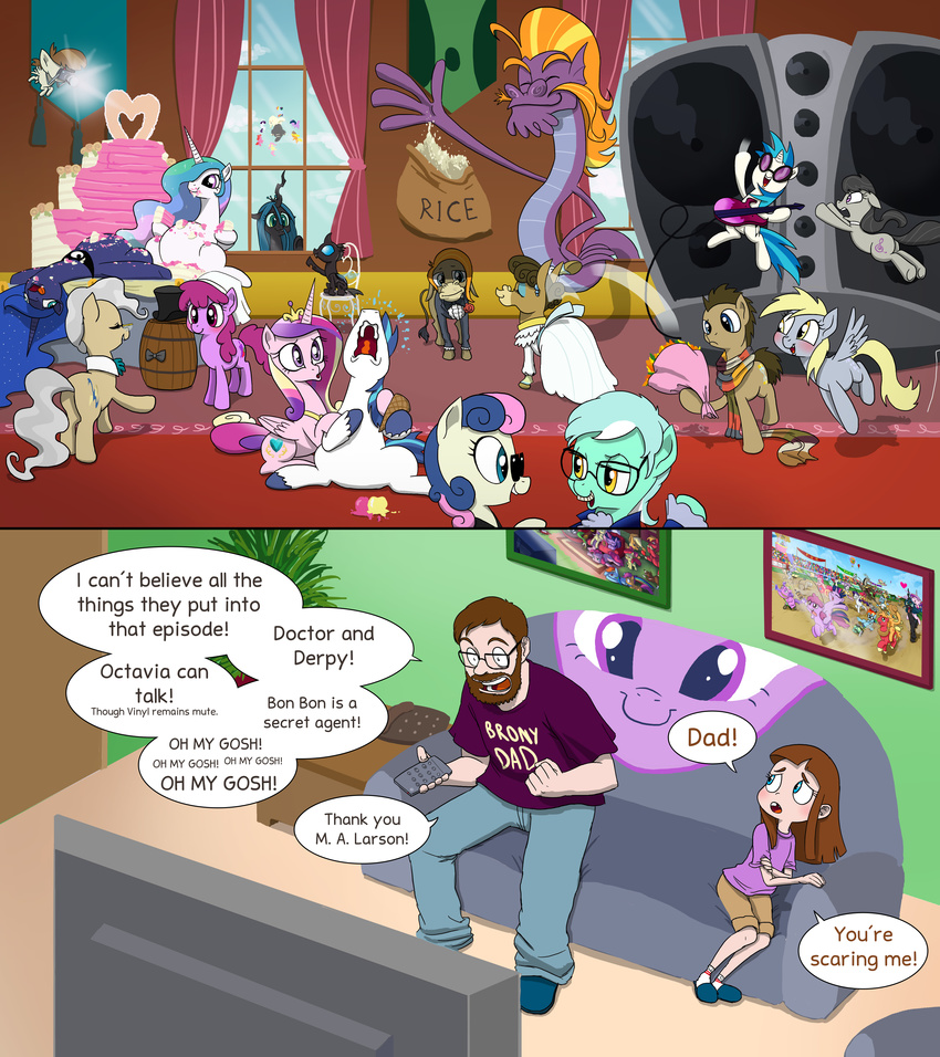 2015 absurd_res applejack_(mlp) bonbon_(mlp) changeling cranky_doodle_donkey_(mlp) daughter derpy_hooves_(mlp) donkey doublewbrothers dr_whoves_(mlp) earth_pony equine father father_and_daughter featherweight_(mlp) female feral fluttershy_(mlp) friendship_is_magic hi_res horn horse human lyra_heartstrings_(mlp) male mammal matilda_(mlp) mayor_mare_(mlp) my_little_pony octavia_(mlp) parent pegasus pinkie_pie_(mlp) pony princess_cadance_(mlp) princess_celestia_(mlp) princess_luna_(mlp) queen_chrysalis_(mlp) rainbow_dash_(mlp) rarity_(mlp) sea_serpent shining_armor_(mlp) steven_magnet_(mlp) tagme twilight_sparkle_(mlp) unicorn vinyl_scratch_(mlp) winged_unicorn wings