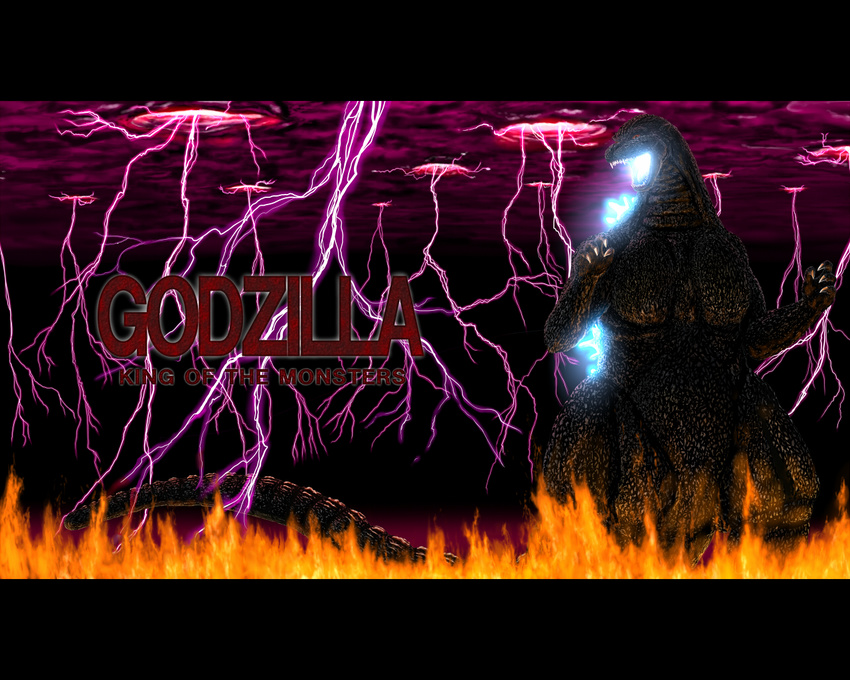 godzilla_(series) hisshamaru kaijuu monster no_humans wallpaper