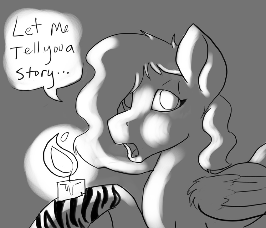 candle character equine fan female friendship_is_magic hooves horse hybrid mammal my_little_pony pegasus pony puppyloveimani stripes wings zebra