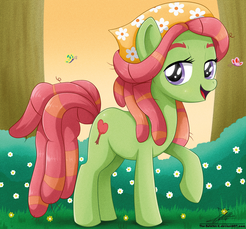 2015 earth_pony equine female feral friendship_is_magic horse mammal my_little_pony pony solo the-butcher-x tree_hugger_(mlp)