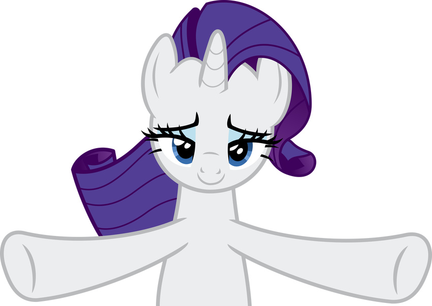 2015 absurd_res alpha_channel equine female feral friendship_is_magic hi_res horn looking_at_viewer magister39 mammal my_little_pony rarity_(mlp) smile solo unicorn