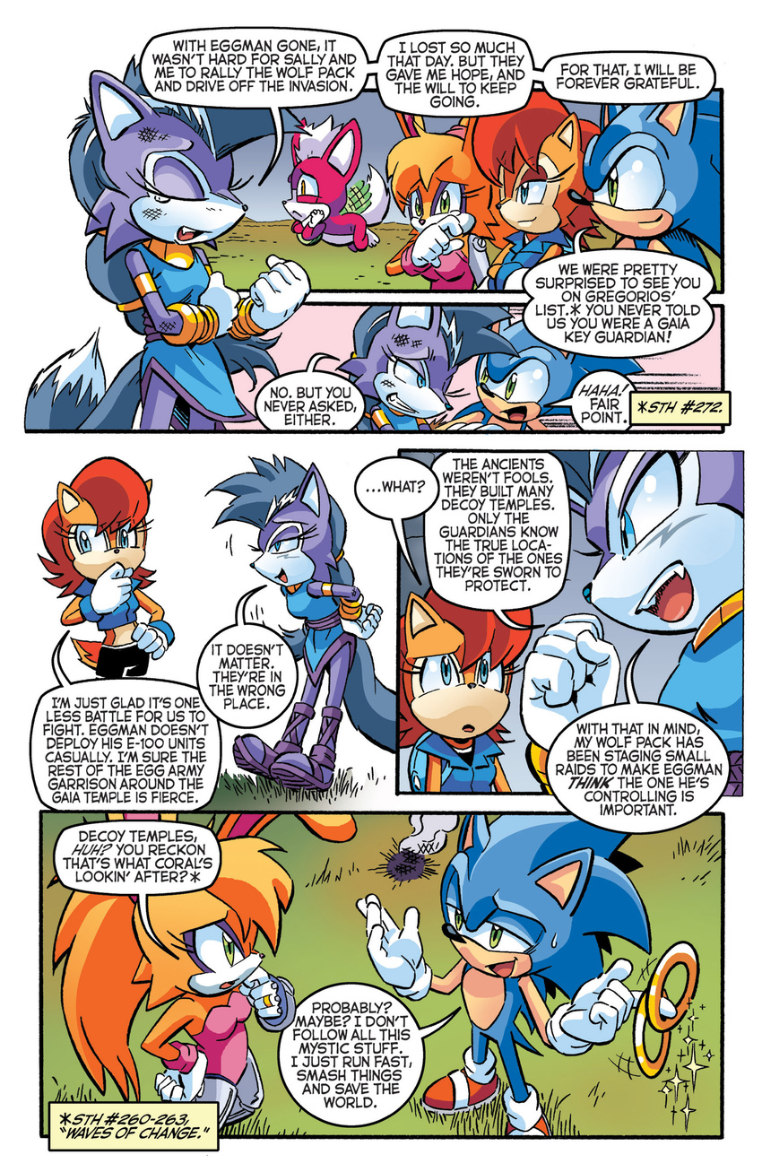 archie_comics brown_fur bunnie_rabbot canine chip_(sonic) fur hedgehog lagomorph lupe mammal official_art rabbit rodent sally_acorn sonic_(series) sonic_the_hedgehog squirrel wolf