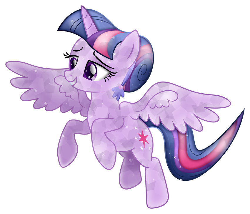 2015 absurd_res alpha_channel cutie_mark equine female feral friendship_is_magic hair hi_res horn mammal my_little_pony solo sparkle theshadowstone twilight_sparkle_(mlp) winged_unicorn wings