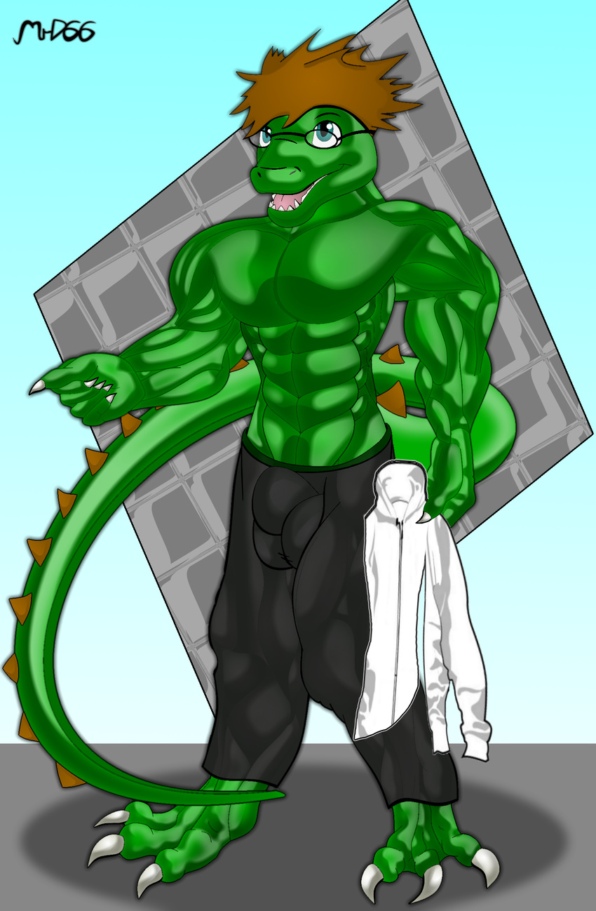 abs anthro biceps bulge burly invalid_tag lizard male muscular reptile scalesona scalie shredded sixpack