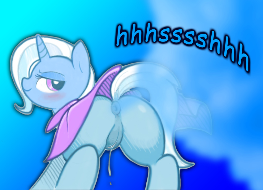 anus braddo edit equine fart fart_fetish female feral friendship_is_magic hi_res horn ice mammal my_little_pony pussy saintclare_(editor) trixie trixie_(mlp) unicorn