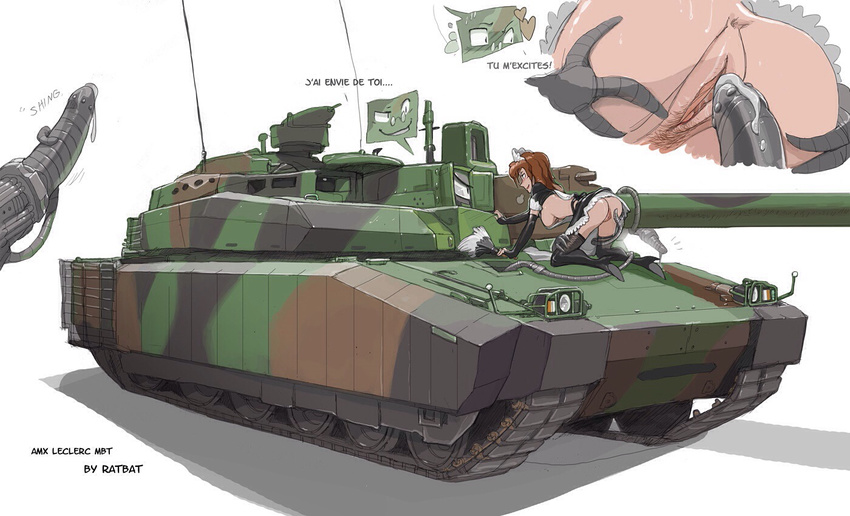 army big_dom_small_sub butt cannon consentacles cum digital_media_(artwork) erection female france french french_maid gun human interspecies living_machine machine maid maid_uniform male male/female mammal military non-human penis precum pussy ranged_weapon ratbat robot size_difference tank tentacles uniform vehicle weapon