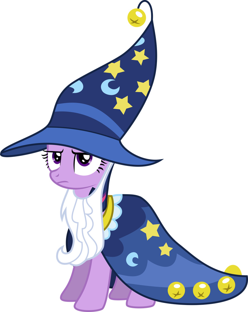 2012 absurd_res alpha_channel beard clothing costume equine facial_hair female friendship_is_magic fur hair hat hi_res horn mammal multicolored_hair my_little_pony purple_eyes purple_fur sakatagintoki117 simple_background solo transparent_background twilight_sparkle_(mlp) unicorn