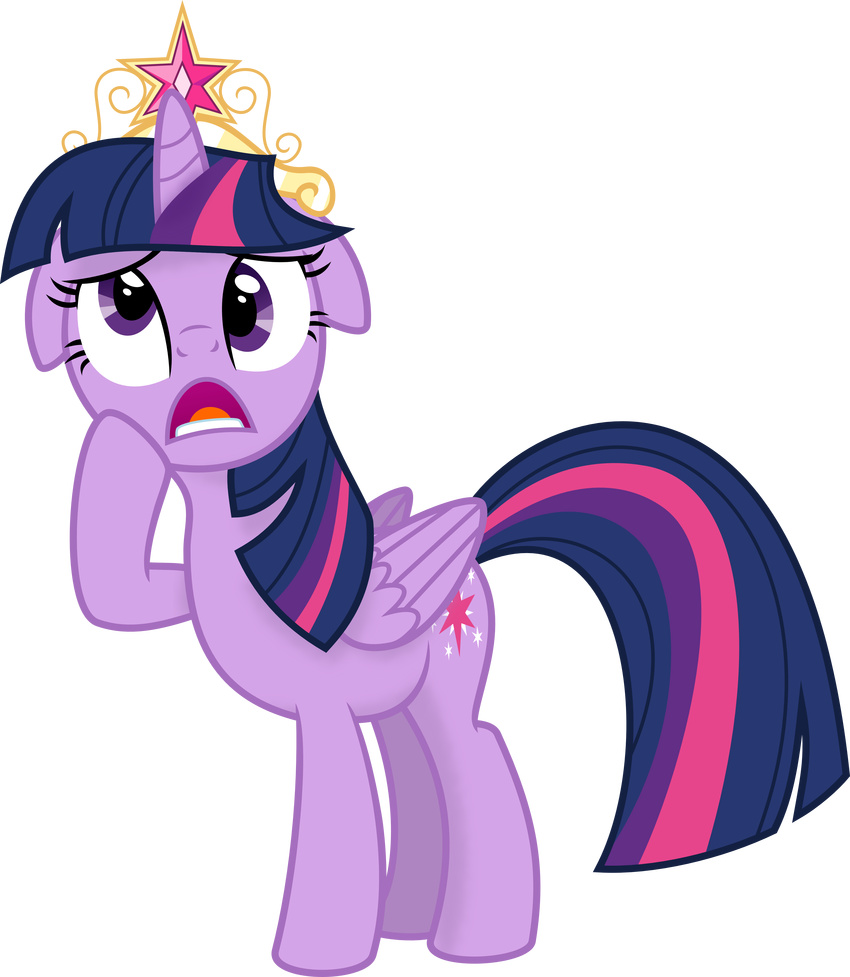 2013 absurd_res alpha_channel crown cutie_mark equine feathered_wings feathers female friendship_is_magic fur hair hi_res horn mammal multicolored_hair my_little_pony purple_eyes purple_feathers purple_fur simple_background solo spier17 transparent_background twilight_sparkle_(mlp) winged_unicorn wings