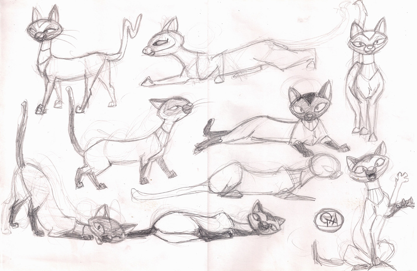 dc_comics feline figurine isis krypto_the_superdog lying mammal pencil queensmate sketch stretching