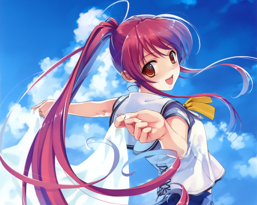 abhar cropped deep_blue_sky_&amp;_pure_white_wings misaki_kurehito miyamae_tomoka scan seifuku