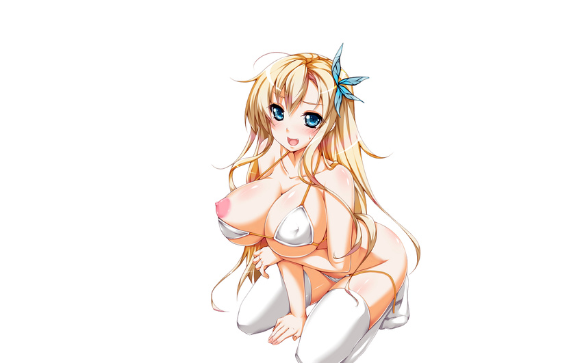 boku_wa_tomodachi_ga_sukunai breasts kashiwazaki_sena nipples photoshop white yukinon