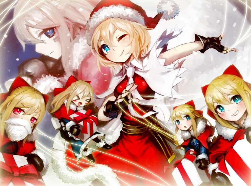 alice_margatroid christmas dress shanghai spark621 touhou