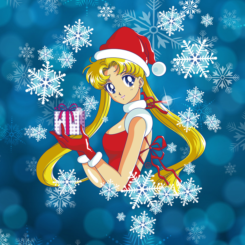 christmas no_bra riccardo_bacci sailor_moon tsukino_usagi