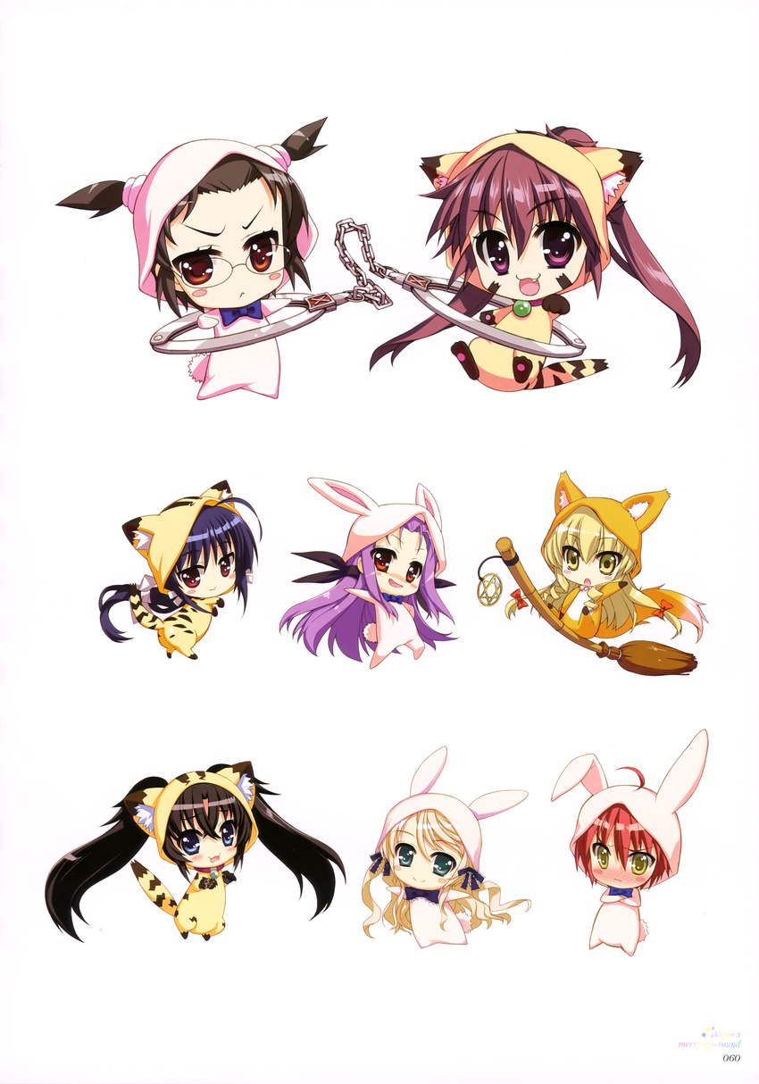 asteion chibi els_tasmin fabia_crozelg fujima_takuya harry_tribeca lutecia_alpine mahou_shoujo_lyrical_nanoha mahou_shoujo_lyrical_nanoha_vivid micaiah_chevelle nove sacred_heart sieglinde_jeremiah victoria_dahlgren