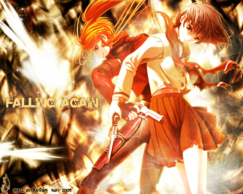 back-to-back back_to_back cal_devens ein gun phantom_of_inferno rivals wallpaper weapon