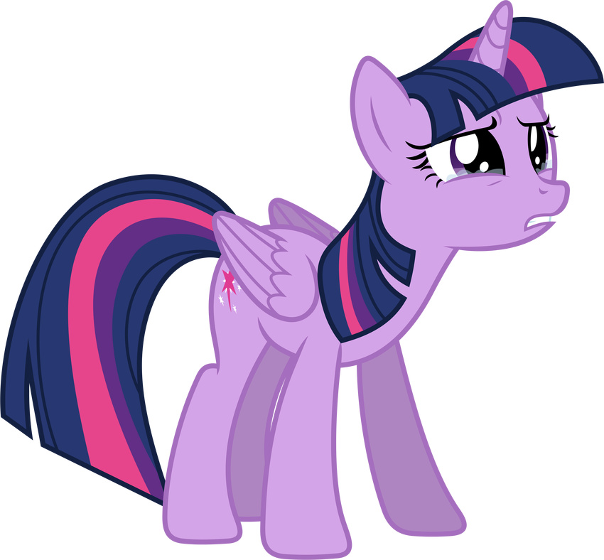 2015 90sigma absurd_res alpha_channel crying equine feathered_wings feathers female feral friendship_is_magic fur hair hi_res horn mammal multicolored_hair my_little_pony purple_eyes purple_feathers purple_fur purple_hair simple_background solo tears transparent_background twilight_sparkle_(mlp) winged_unicorn wings