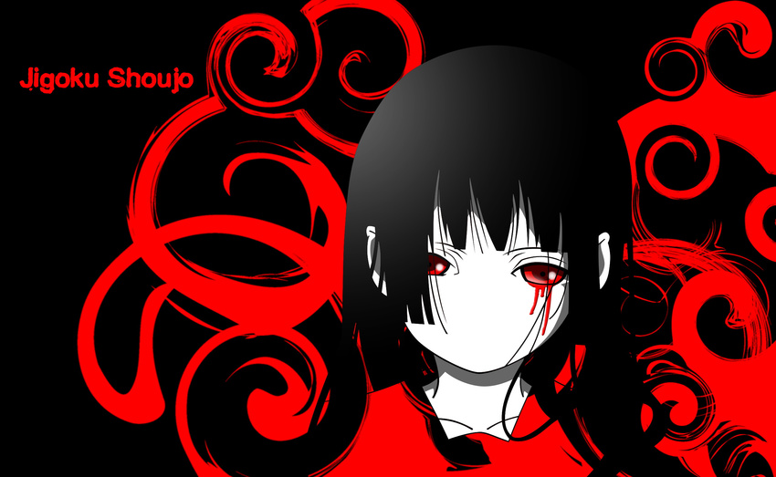 aliasing enma_ai jigoku_shoujo jpeg_artifacts tagme