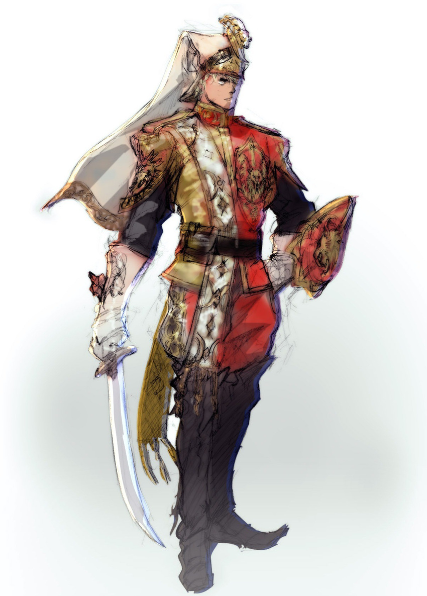 character_design male patroklos_alexandra sketch soul_calibur soul_calibur_v sword weapon