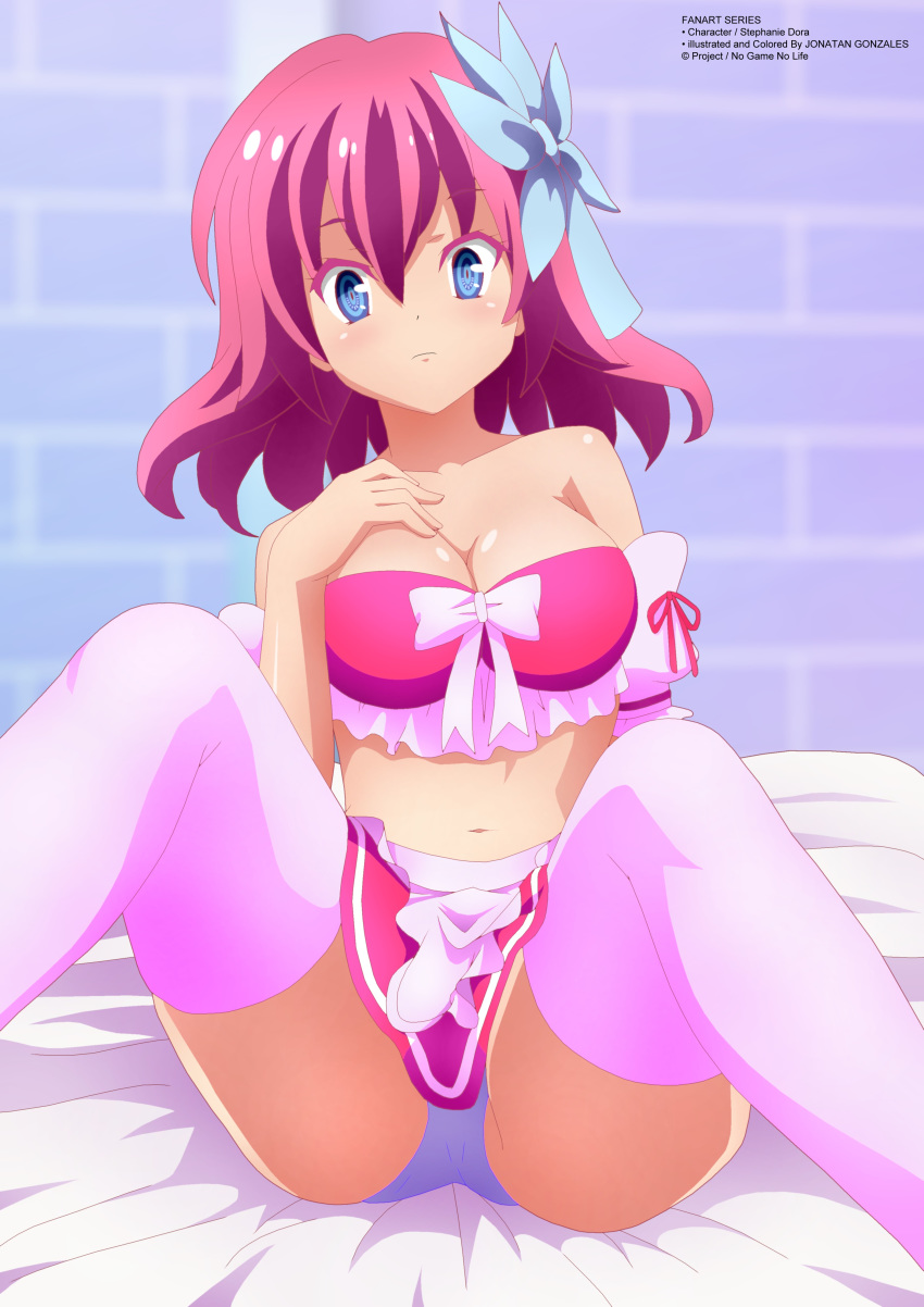 absurdres highres no_game_no_life stephanie_dora underwear zel-sama