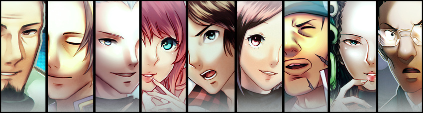 6+boys commentary highres ichimiya_(kyokugen_dasshutsu) junpei_(kyokugen_dasshutsu) kurashiki_akane kyokugen_dasshutsu kyokugen_dasshutsu:_9_jikan_9_nin_9_no_tobira multiple_boys multiple_girls niels_(kyokugen_dasshutsu) ninth_man_(kyokugen_dasshutsu) ryan_(stepde14) santa_(kyokugen_dasshutsu) seven_(kyokugen_dasshutsu) yashiro_(kyokugen_dasshutsu) yotsuba_(kyokugen_dasshutsu)