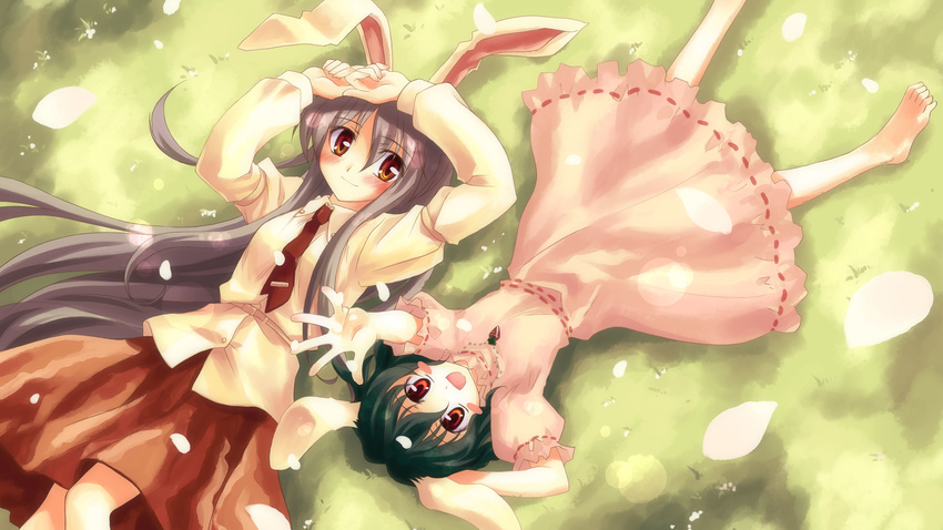 inaba_tewi reisen_udongein_inaba studio_sdt touhou yuuki_tatsuya