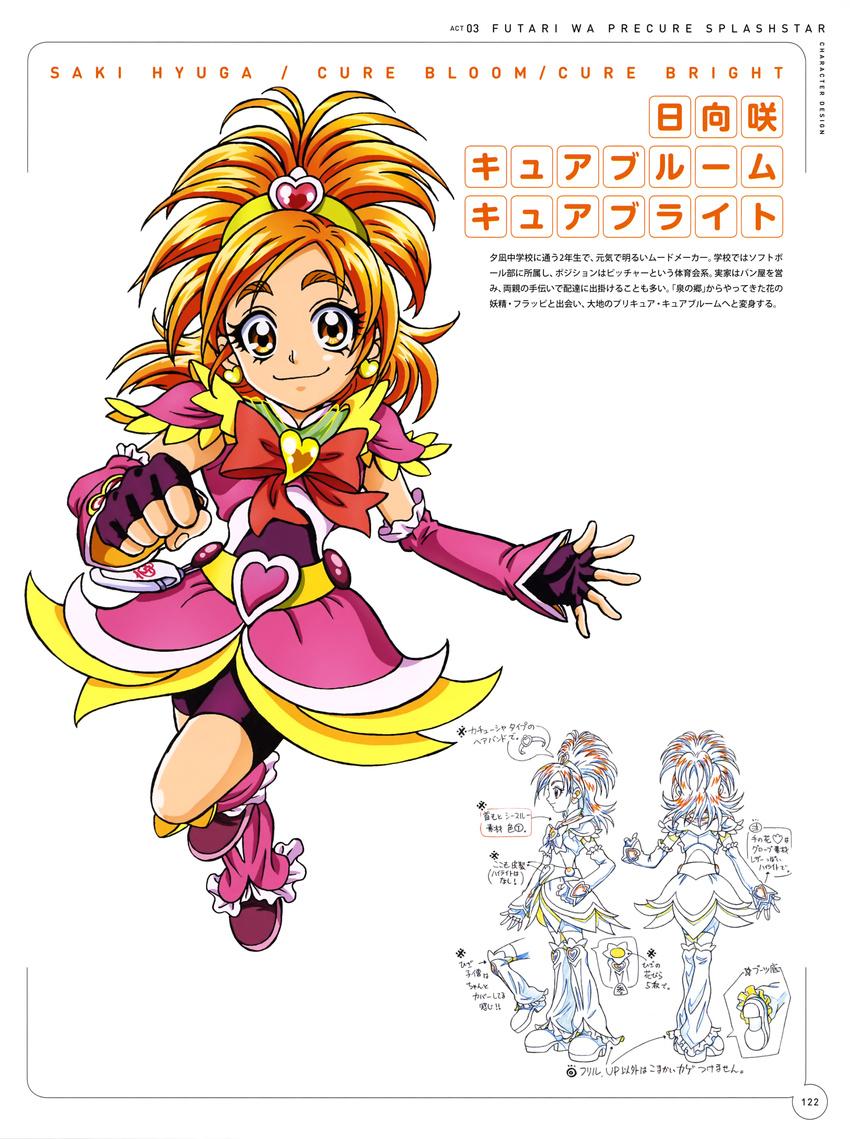 bike_shorts futari_wa_pretty_cure_splash_star pretty_cure sketch tagme