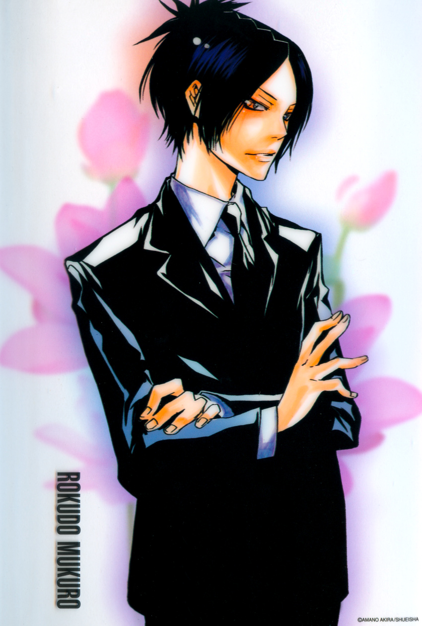 amano_akira katekyo_hitman_reborn! male rokudou_mukuro tagme