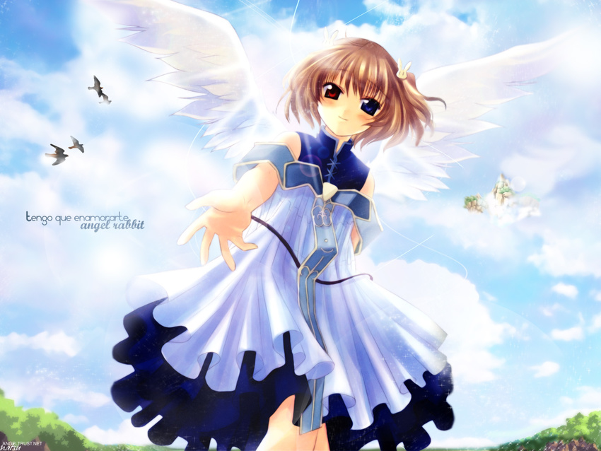 angel_rabbie angelic_serenade bicolored_eyes lasty_farson naruse_chisato wings
