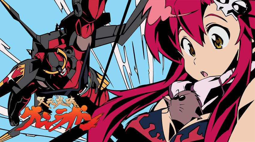 boota gainax mecha robot tengen_toppa_gurren_lagann yoko_ritona