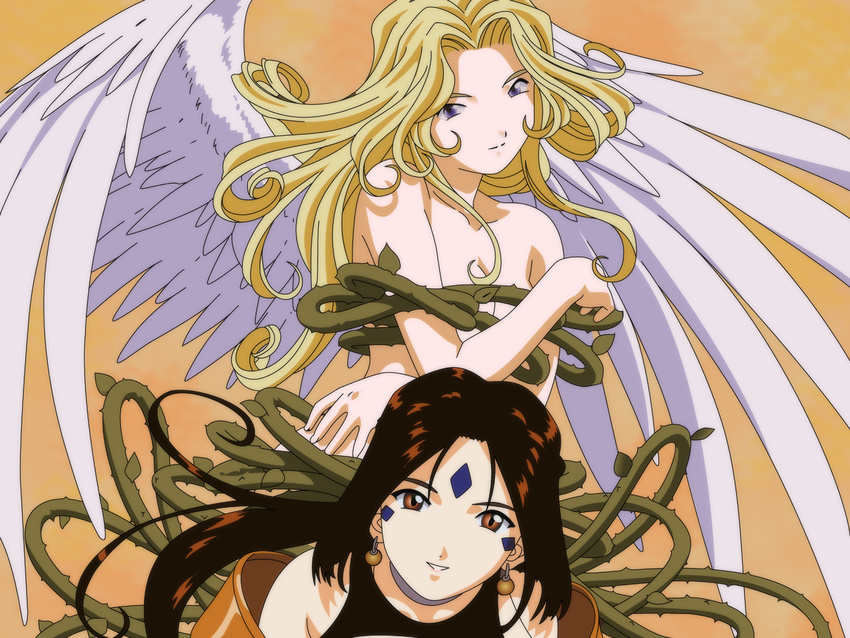 aa_megami-sama angel gorgeous_rose peorth wings