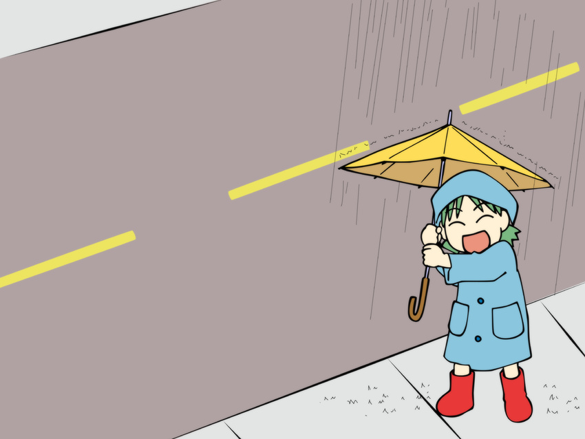 koiwai_yotsuba tagme umbrella yotsubato!