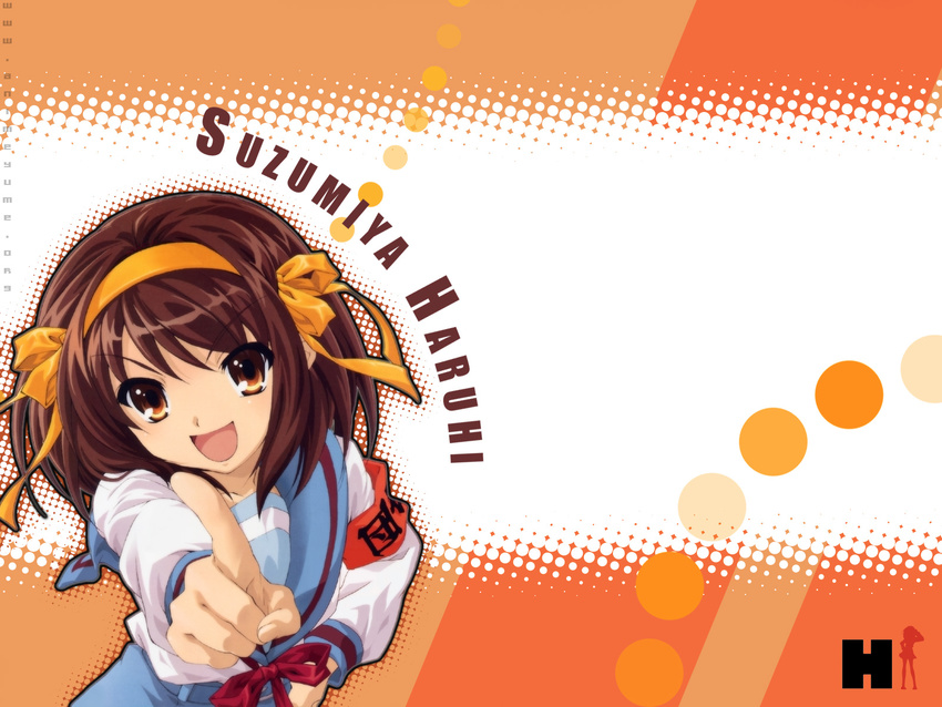 pointing suzumiya_haruhi suzumiya_haruhi_no_yuuutsu tagme