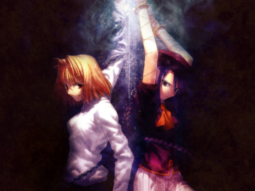 arcueid_brunestud dark melty_blood shingetsutan_tsukihime sion_eltnam_atlasia type-moon