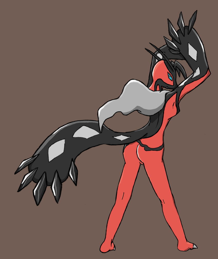 anthro lady-darky legendary_pok&eacute;mon nintendo nude pok&eacute;mon pok&egrave;mon video_games yveltal