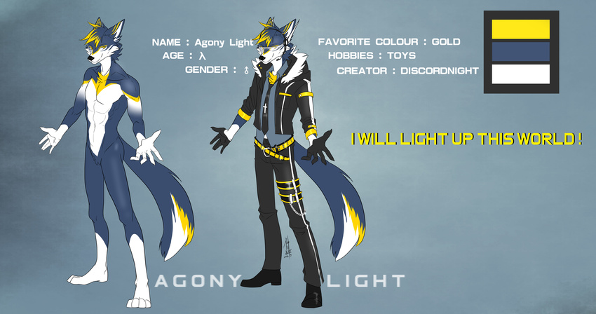 agonylight anthro bed canine cc58586 clothing furloid hi_res mammal model_sheet necktie solo utau window wolf