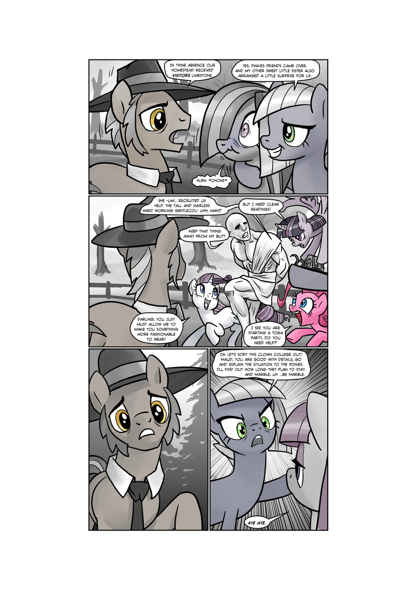 2016 anon comic dialogue earth_pony english_text equine feathered_wings feathers female feral friendship_is_magic group hi_res horn horse human igneous_rock_(mlp) limestone_pie_(mlp) male mammal marble_pie_(mlp) maud_pie_(mlp) my_little_pony pencils_(artist) pinkie_pie_(mlp) pony purple_feathers rarity_(mlp) scrunchy_face speech_bubble text twilight_sparkle_(mlp) unicorn winged_unicorn wings