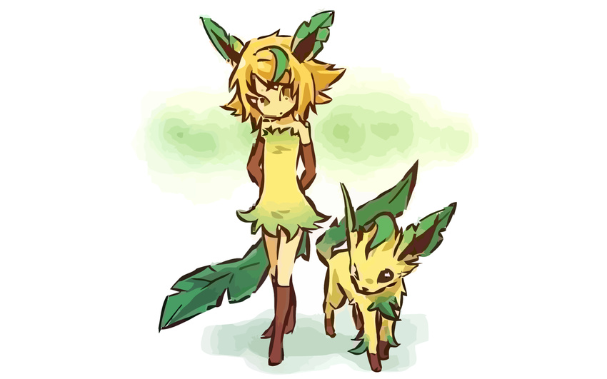 hitec leafeon moemon pokemon tagme