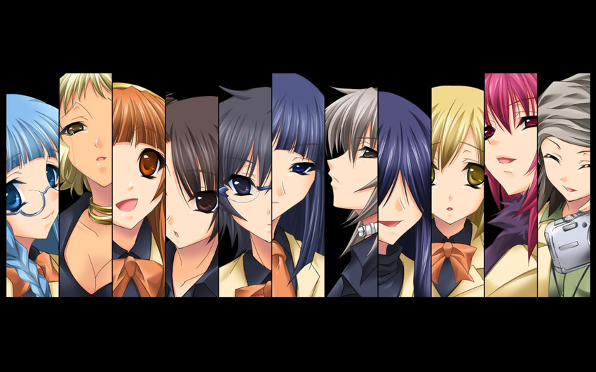 ando_nene black hyakko iizuka_tatsuki kazamatsuri_touma kobayashi_koma makunouchi_ushio nikaidou_hitsugi nonomura_ayumi ooba_minato saotome_suzume suzugasaki_chie tsubomiya_inori