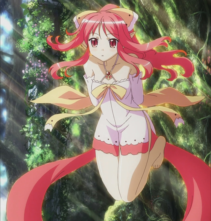 barefoot garnet_(shukufuku_no_campanella) highres screencap shukufuku_no_campanella solo stitched third-party_edit