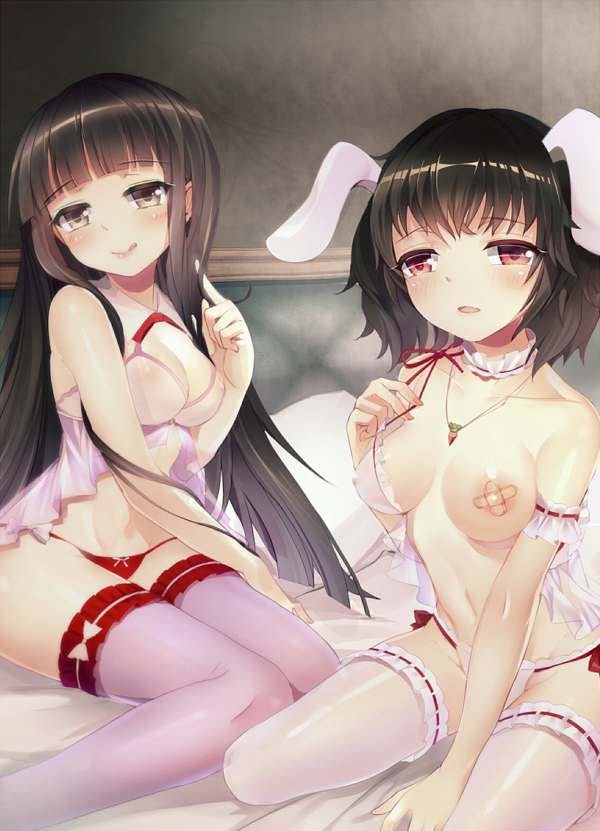 2 Cute Busty Anime Girl In Underwear