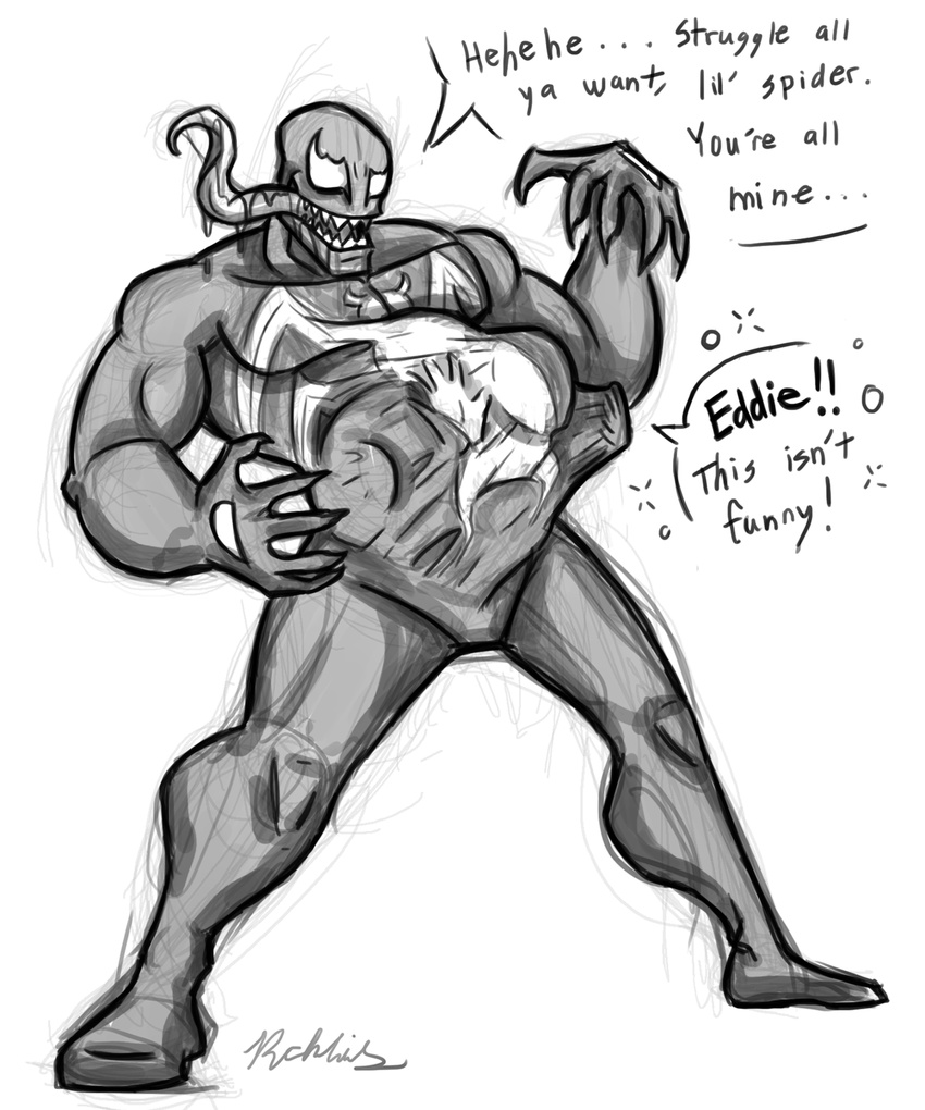 belly big_belly marvel_comics venom vore