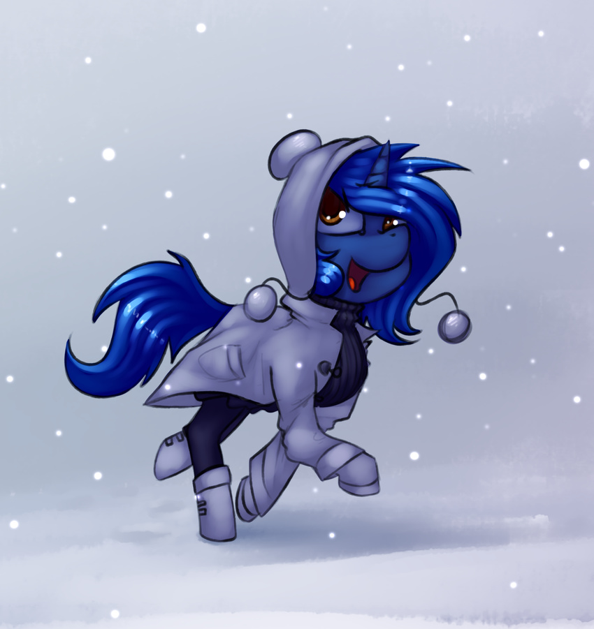 equine fan_character horn mammal marsminer my_little_pony snow solo starlight_blossom unicorn