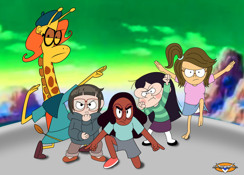 beaver bigtyme camp_lazlo candy_chiu cartoon_network chloe_park clothing connie_maheswaran disney dragon_ball dragon_ball_z eileen_roberts eyewear giraffe glasses gravity_falls human mammal nina_neckerly panties parody regular_show rodent steven_universe underwear we_bare_bears