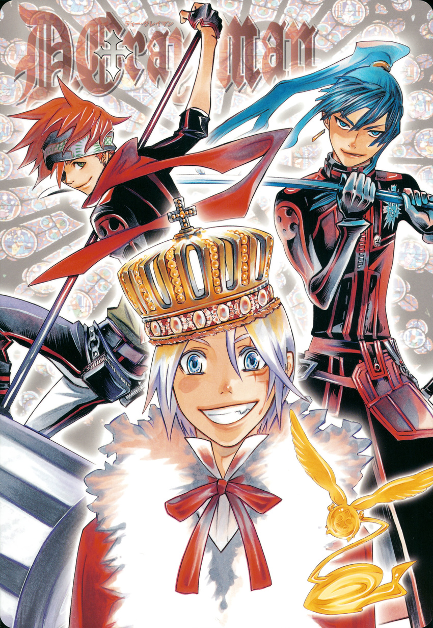 allen_walker d.gray-man hoshino_katsura kanda_yu lavi male screening timcanpy