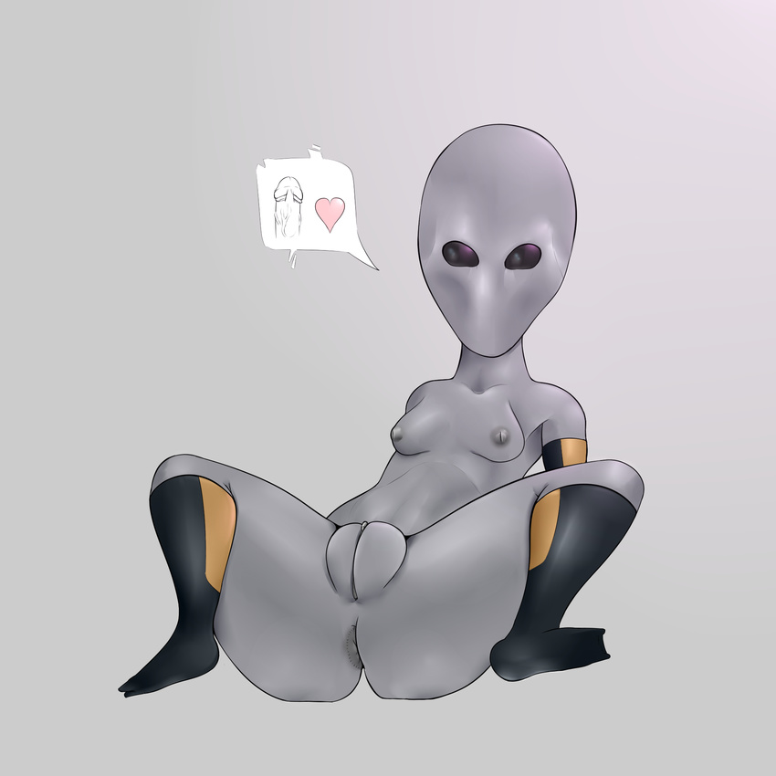 alien anus big_butt butt simple_background tagme ximema