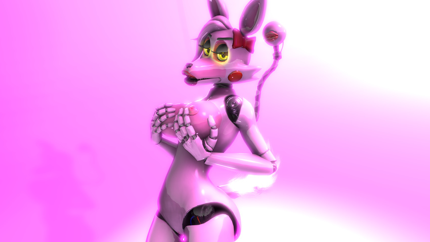 3d_(artwork) animatronic anthro breasts digital_media_(artwork) female five_nights_at_freddy's five_nights_at_freddy's_2 machine mammal mangle_(fnaf) nipples nude pervertguy341 pussy robot solo source_filmmaker video_games