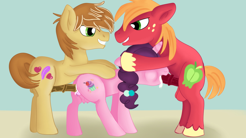 big_macintosh_(mlp) feather_bangs friendship_is_magic group group_sex jbond my_little_pony sex sugar_belle_(mlp)