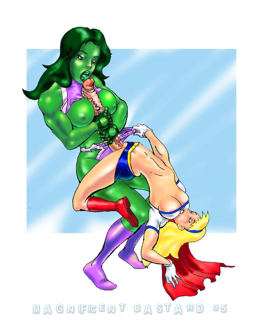 dc magnificent_bastard marvel she-hulk supergirl