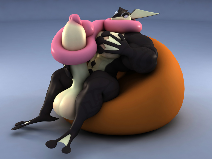 3d_(artwork) abs amphibian anthro anthroanim autotonguejob balls biceps digital_media_(artwork) erection frog greninja humanoid_penis hyper hyper_muscles long_tongue male masturbation muscular muscular_male nintendo nipples nude oral oral_masturbation pecs penis pok&eacute;mon sebastian_greninja sitting solo tongue tongue_out video_games